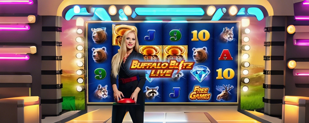 Máy đánh bạc Buffalo Blitz trực tiếp